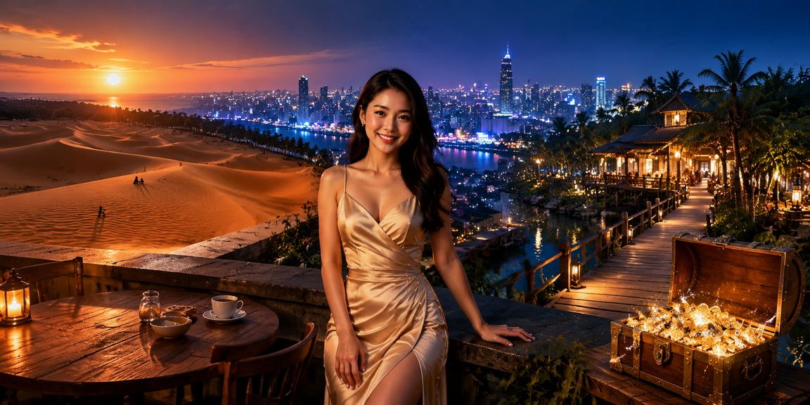 Người dùng Việt Nam tại Mũi Né kiểm tra tài khoản và bonus nạp tiền trên điện thoại